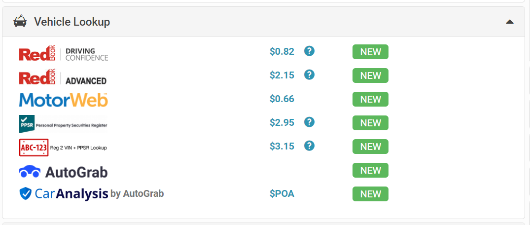 Car Analysis by AutoGrab option in the Vehicle Lookup section of the Appraisal Form