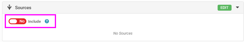 Suppress options for excluding lead sources and campaigns from an export